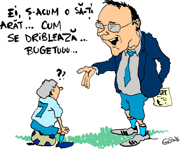 Caricatura Nichita buget-ww