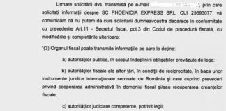 PHOENICIA EXPRESS: Datoriile la stat ale firmei controlate de Mohammad MURAD au crescut cu 672.550 lei în 3 luni… şi au ajuns la 15.898.604 lei; totuşi, trebuie remarcat că au fost achitate restanţe la „Şomaj” de 52 de lei! Ce face „ANAF-ul lui HEIUŞ”? Invocă secretul fiscal pentru a proteja astfel de megadatornici