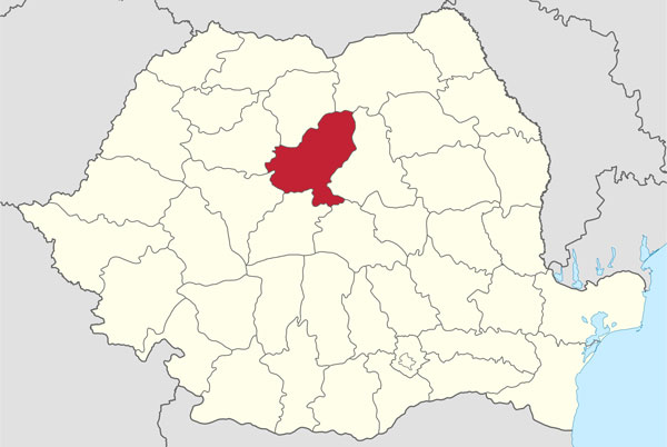 MURES-harta